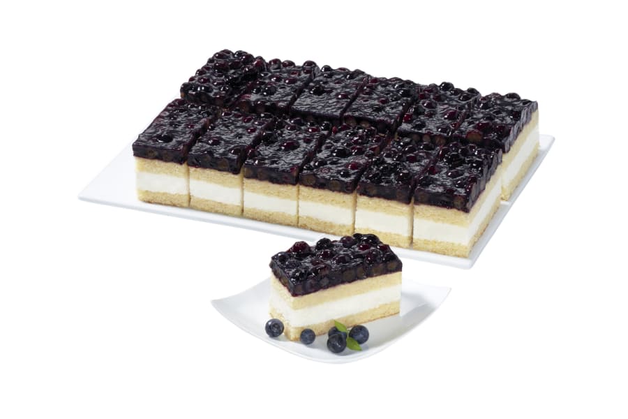 Bláberja ostakaka lakt.&gl.laus 12 bitar x163 gr Erlenbacher