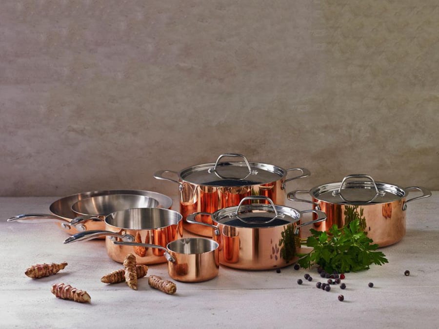 Blomsterberg Pottur skaft 0,4ltr kopar