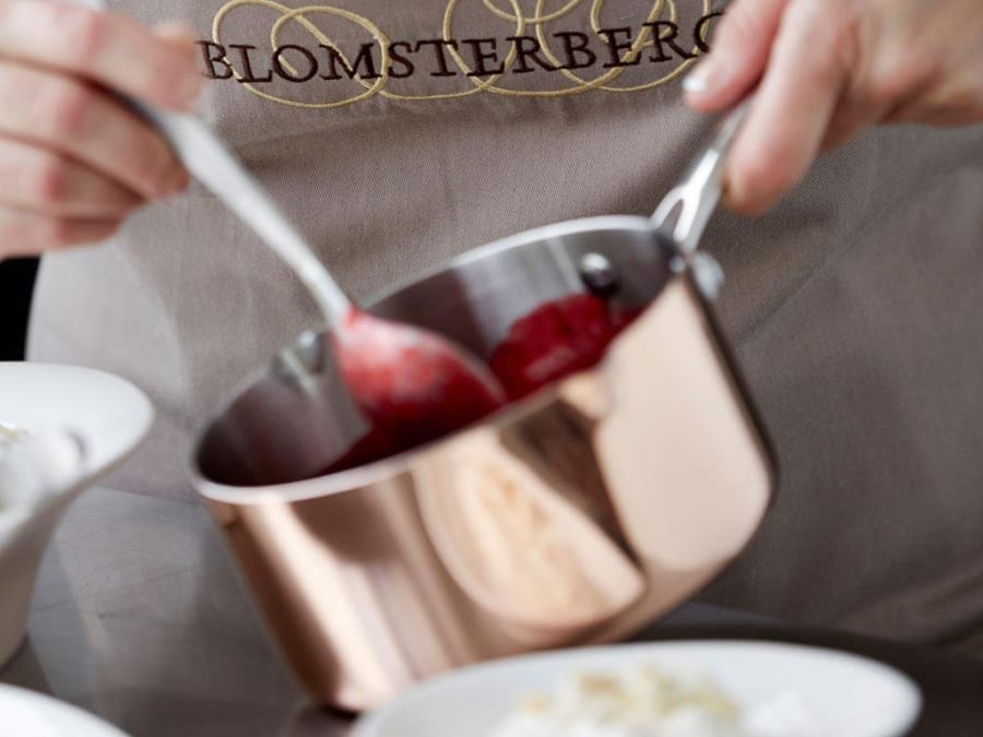 Blomsterberg Pottur skaft 0,4ltr kopar