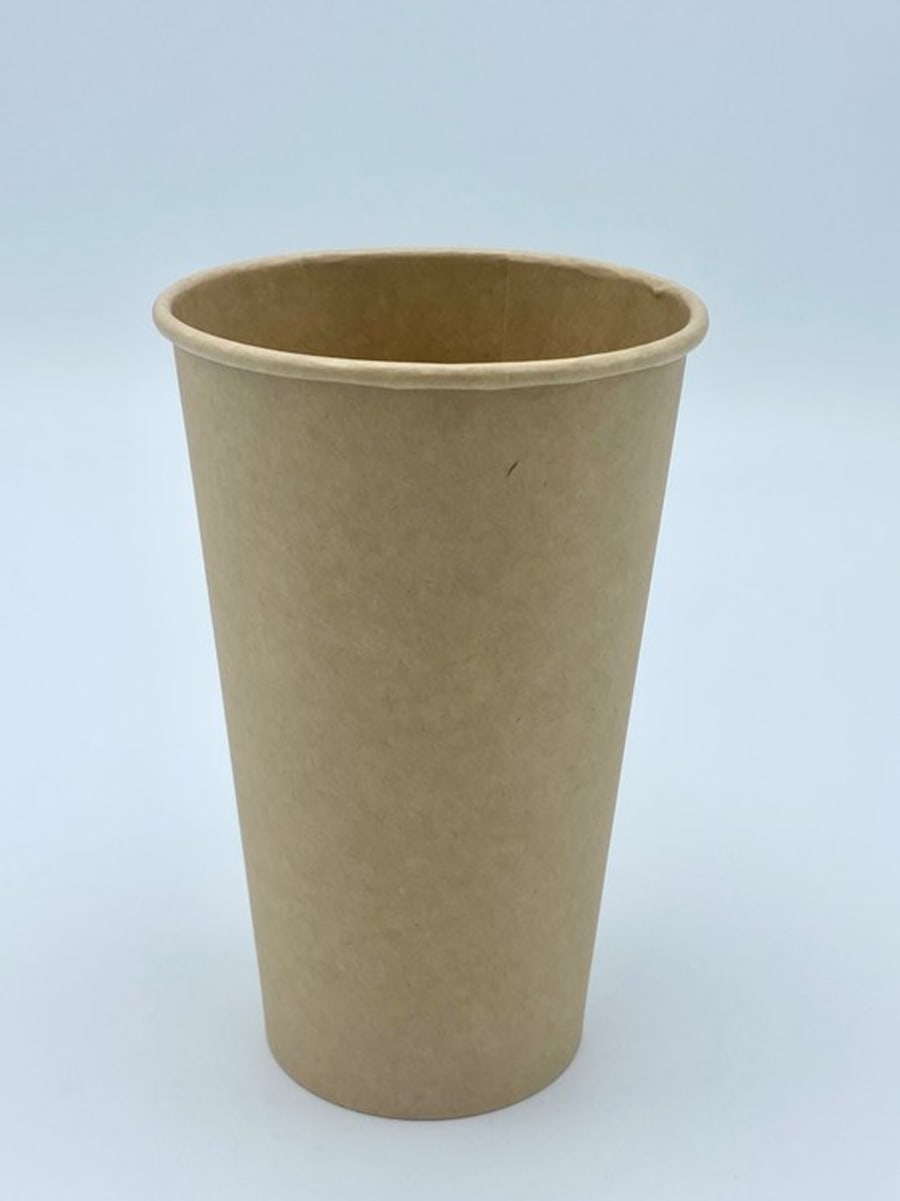 Boost/shakeglös Pappa brún 16oz 1000stk