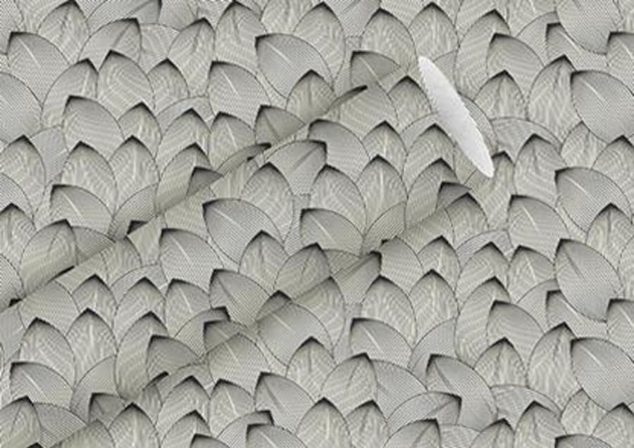 Braun Company Gjafapappír 2m x 70cm Graphic Lines black