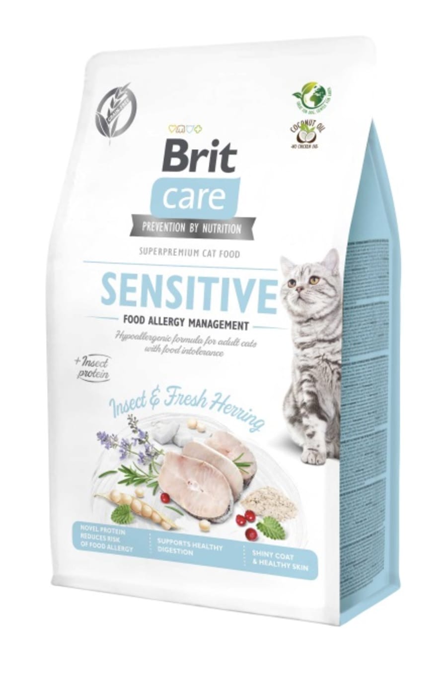 Brit Care Cat GF sensitive Insect 400g