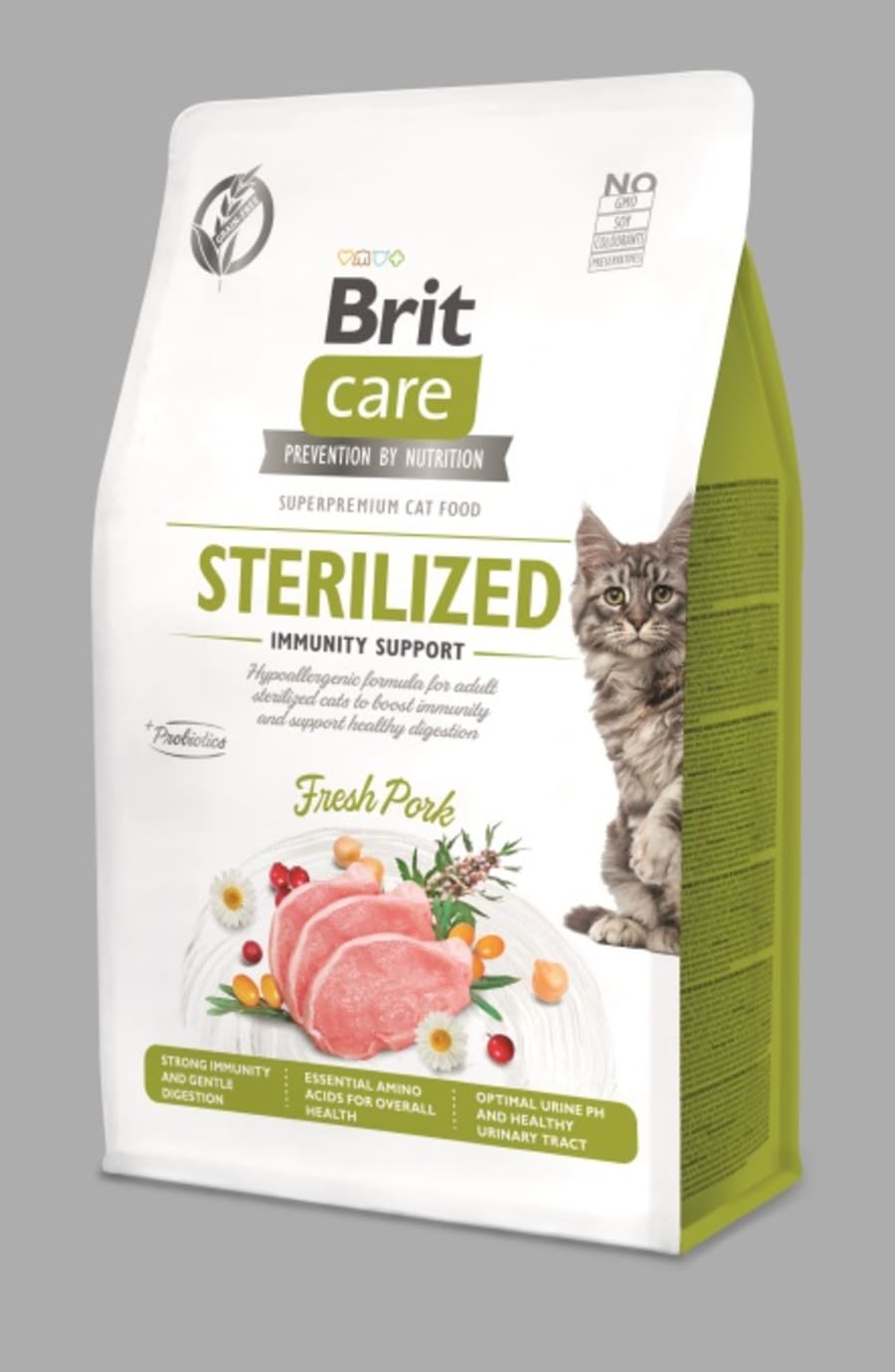 Brit CCat GF Pork Sterilized Immunity Suppor 400g