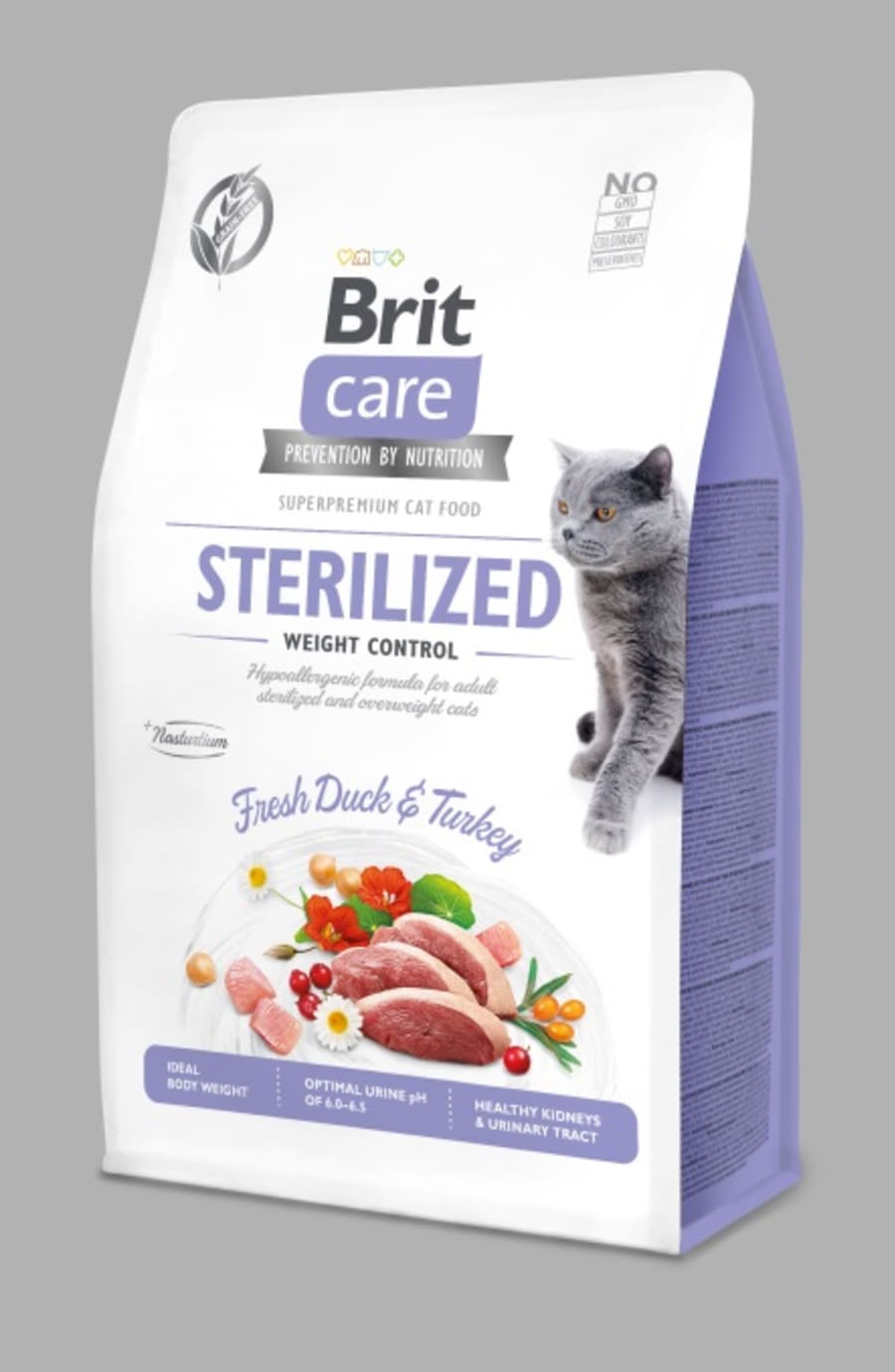 Brit CCat GF Sterilized Weight Ctrl Fresh Duck&Turkey 400g