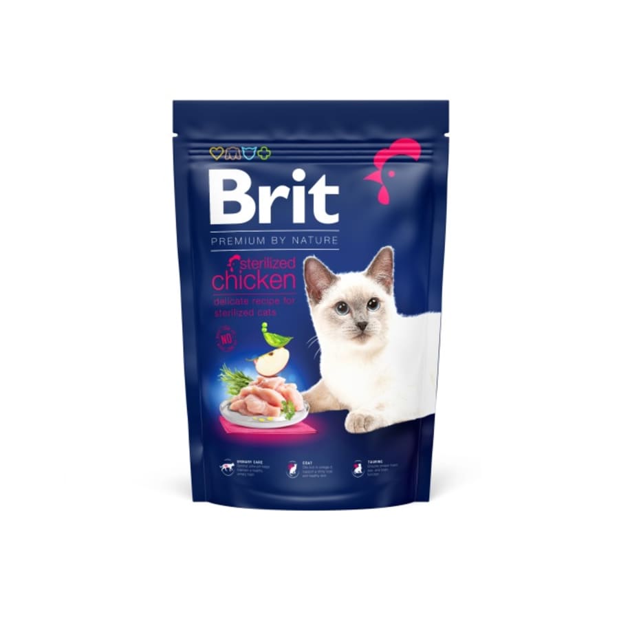 Brit PBN Cat Sterilized Chicken 1,5kg