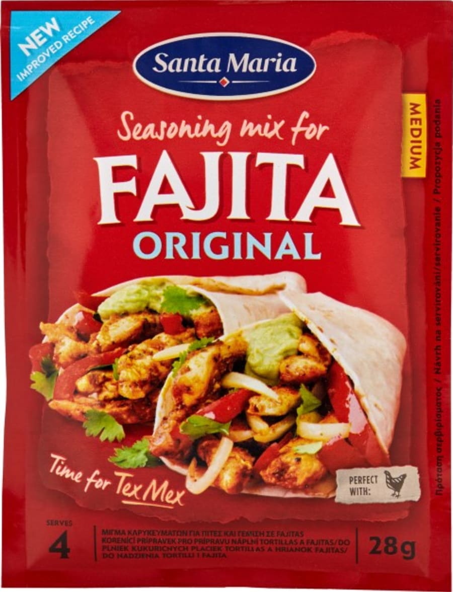 Fajita kryddblanda original 28g