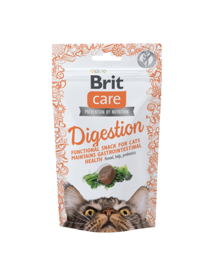 Brit Care Cat Funct. Snack Digestion Tuna 50g