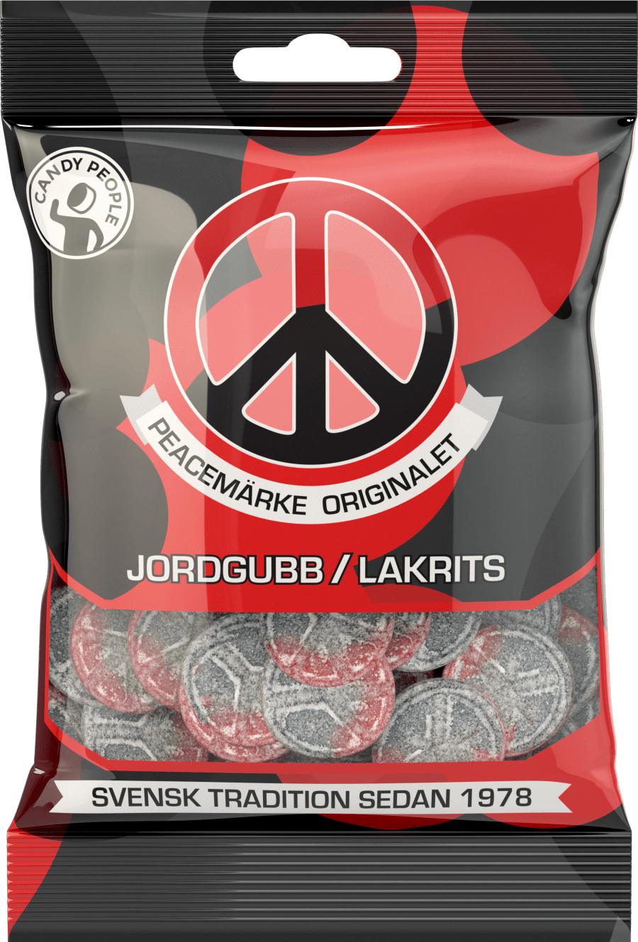 Candy People Jarðarber og Lakkrís 80g (18)