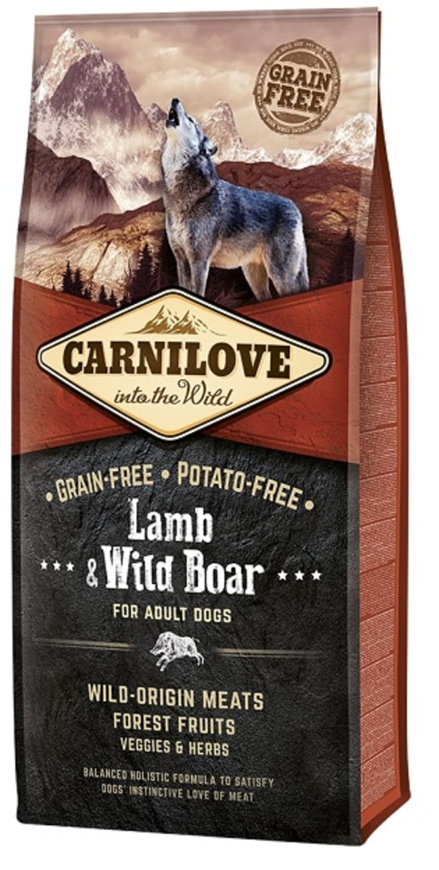 Carnilove - 70% Lamb & Wild boar 12kg