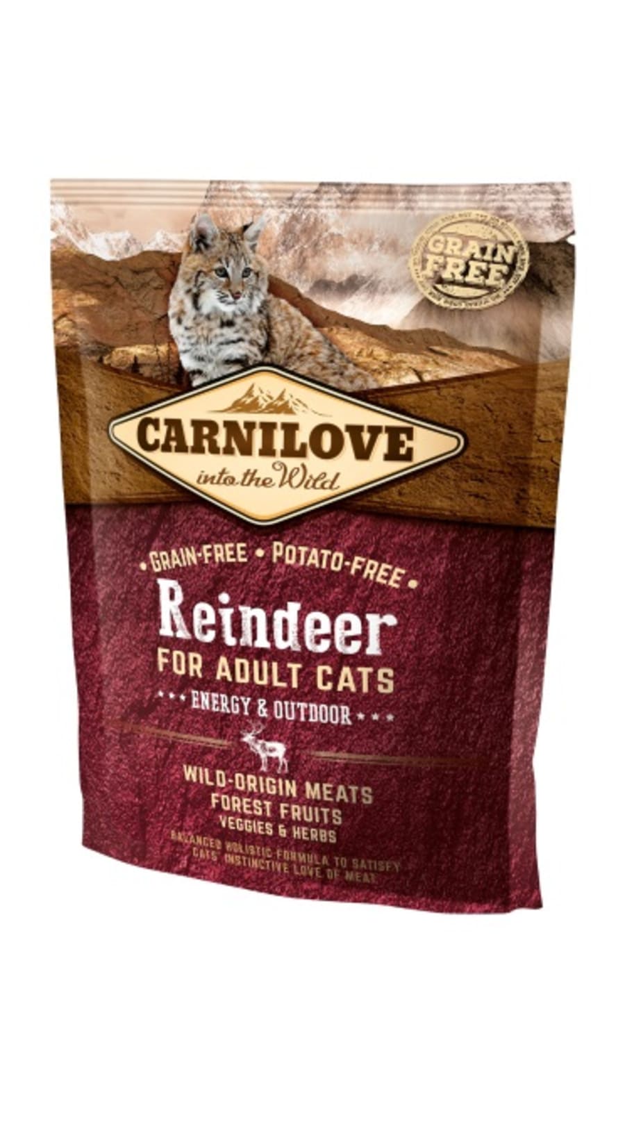Carnilove Cat Reindeer Energy & Outdoor 400g