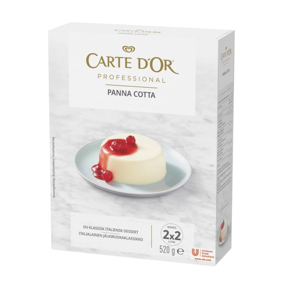 Carte D&#8217;or Panna Cotta 2x260g/2ltr