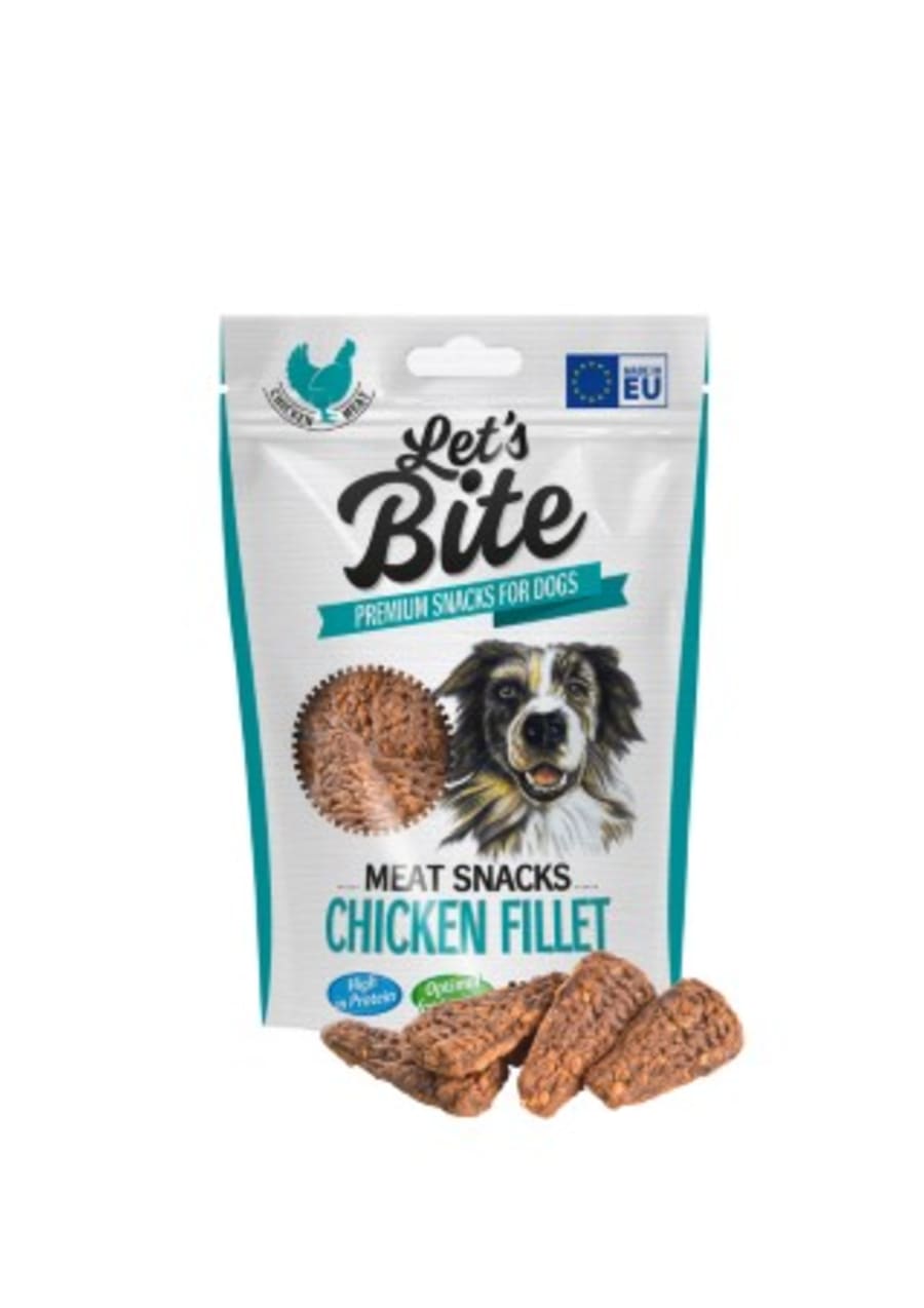 Lets Bite Meat Snacks. Chicken Fillet 80 g