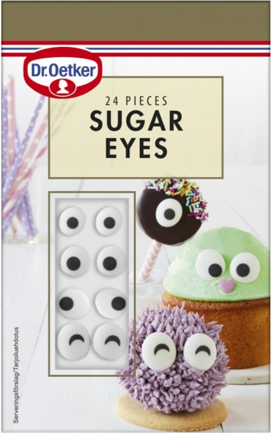 Dr.Oetker kökuskraut Sugar Eyes 10g