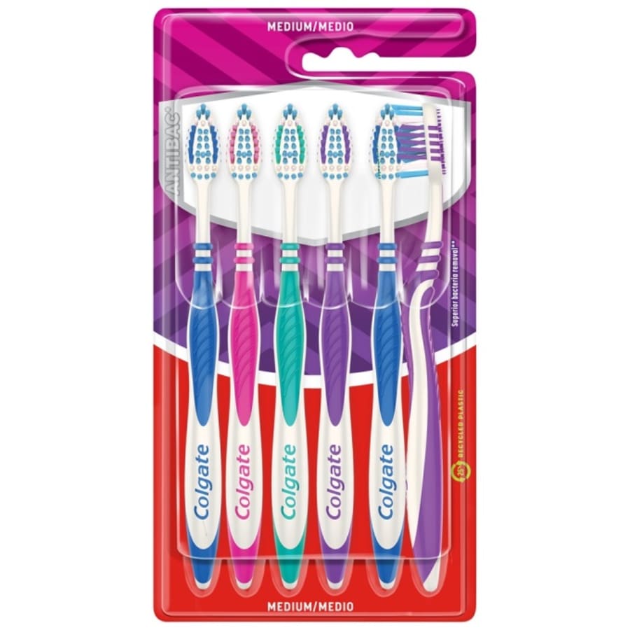 Colgate Zig-Zag Medium 6 pk