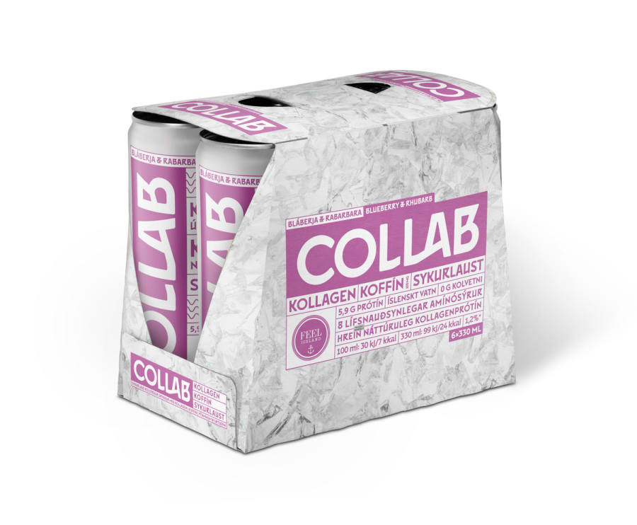 COLLAB Bláberja og Rabarbara