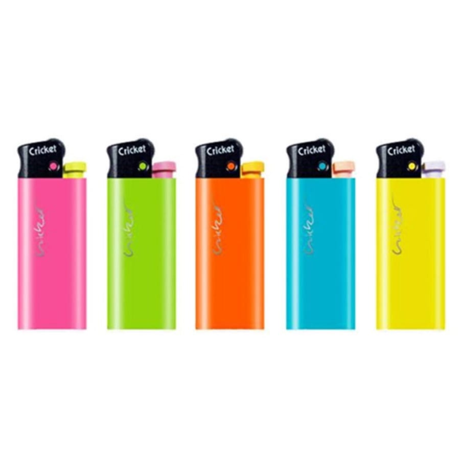 Cricket Mini Fluo Colors Kveikjari 10x50stk