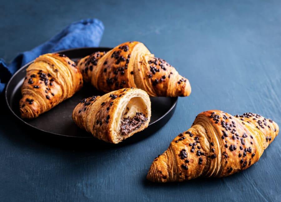 Croissant súkkulaði 32x100g
