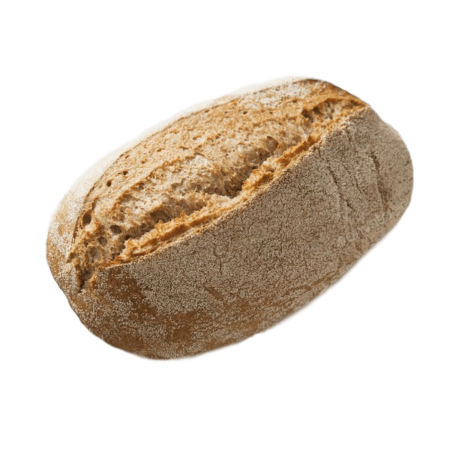 Crusty brauð 1060g forbakað 10 stk