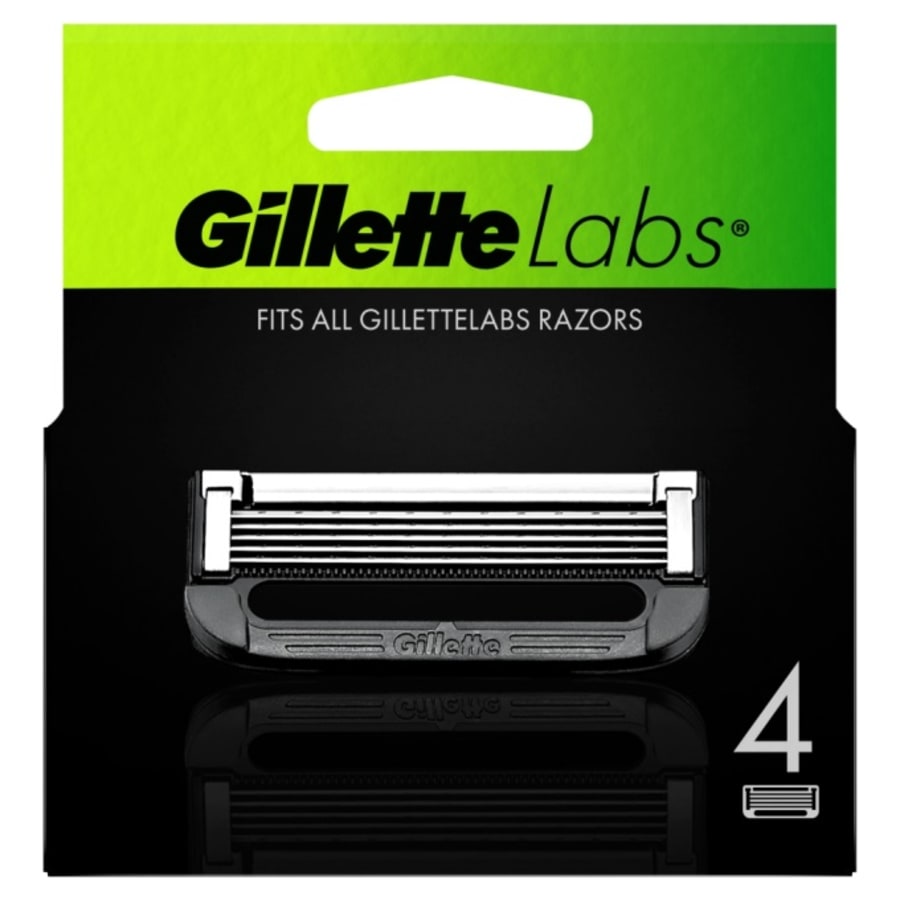 Gillette LABS Exfoliating Blöð (4pk)