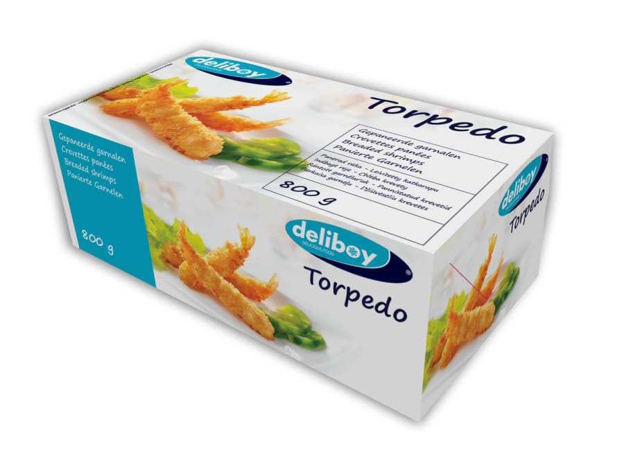 Deliboy Torpedo Shrimps 16g 26/30
