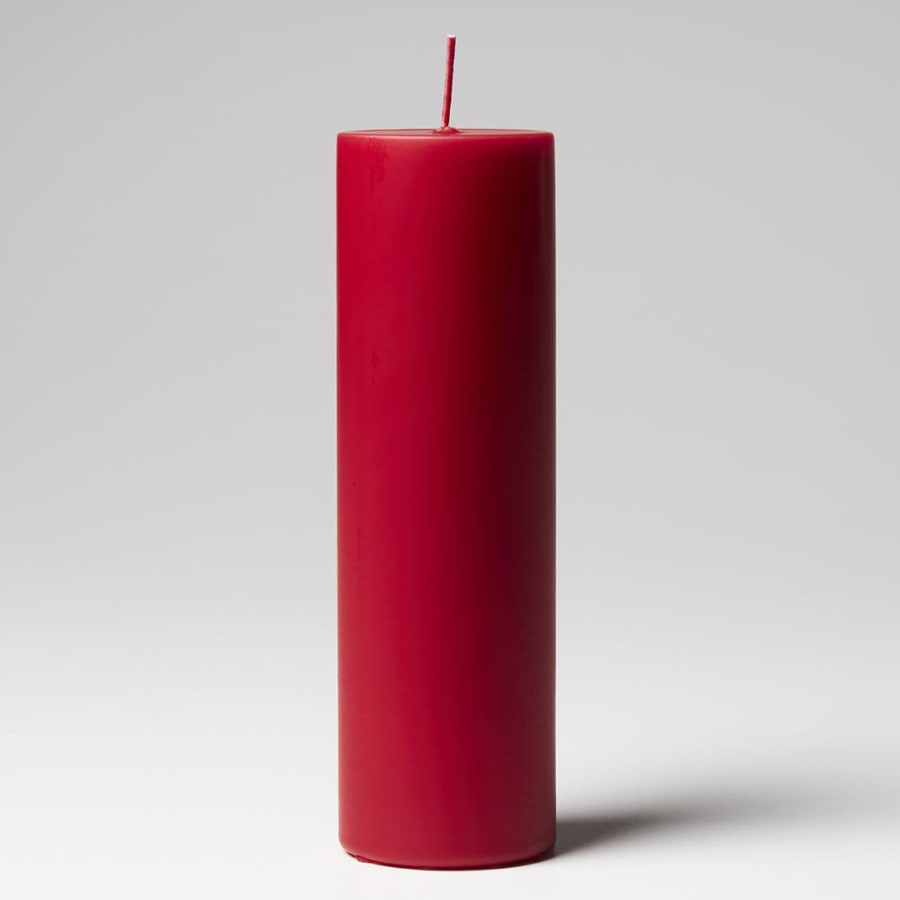 Diederich Lys Kerti 6 x 20 cm Jólarautt