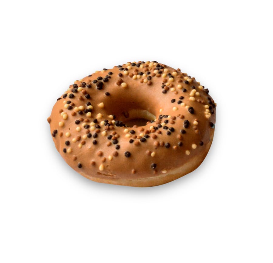Donuts m/karamellu 36x55 gr. Mantinga