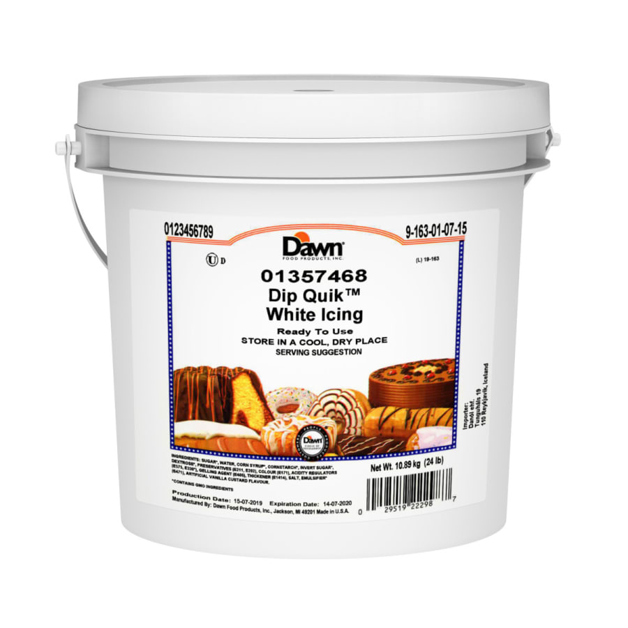DQ white vanilla icing