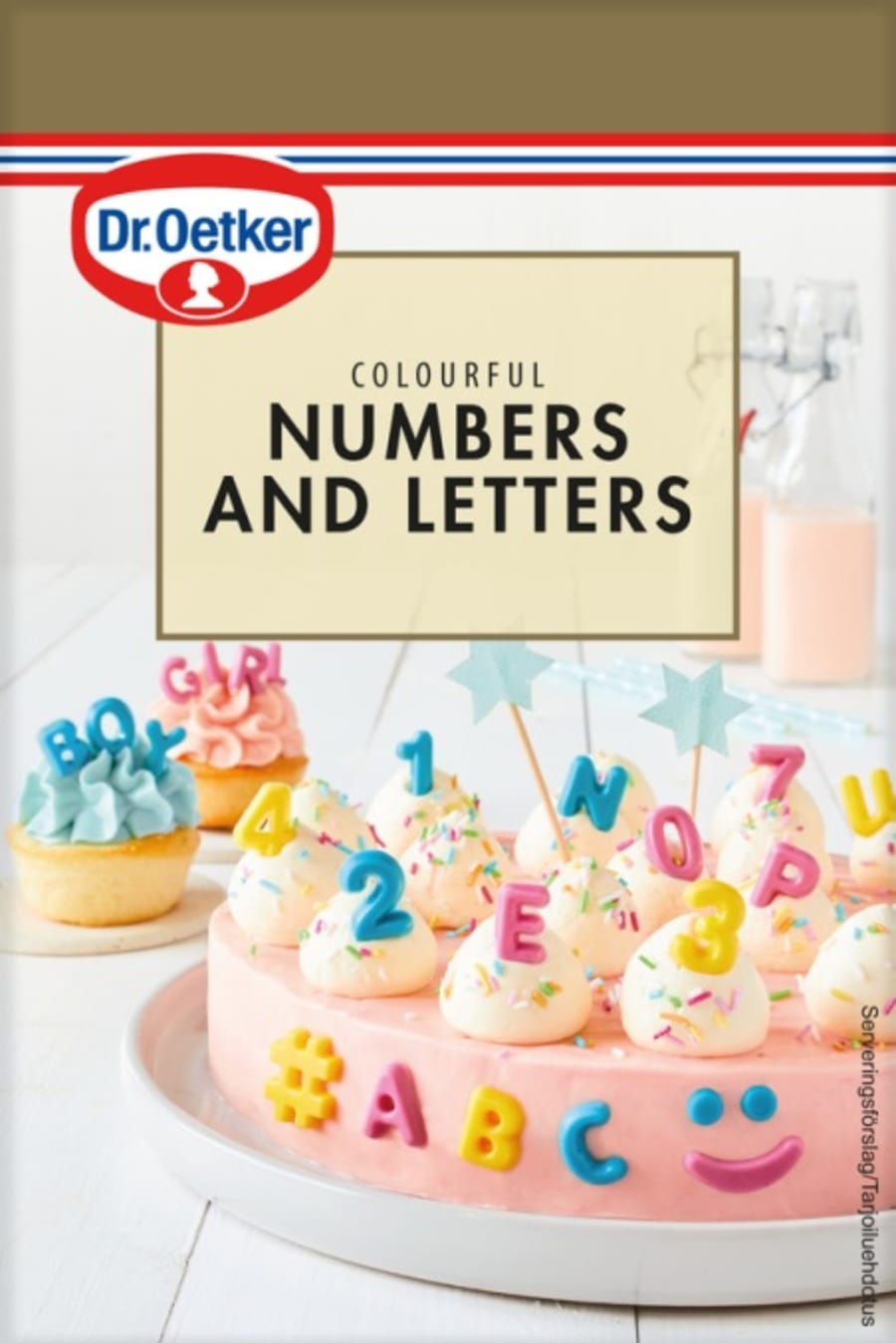 Dr.Oetker kökuskraut Numbers & Letters 48g