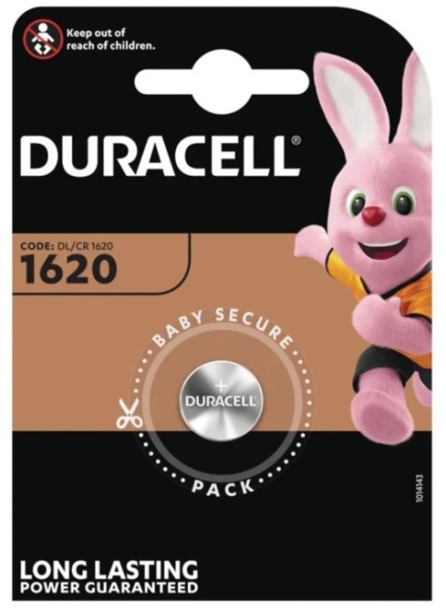 Duracell CR1620 1stk - 3V Lithium Coin
