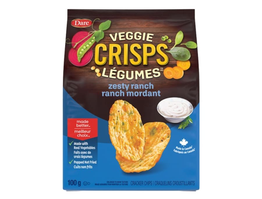 Veggie Crisps Zesty Ranch 100G