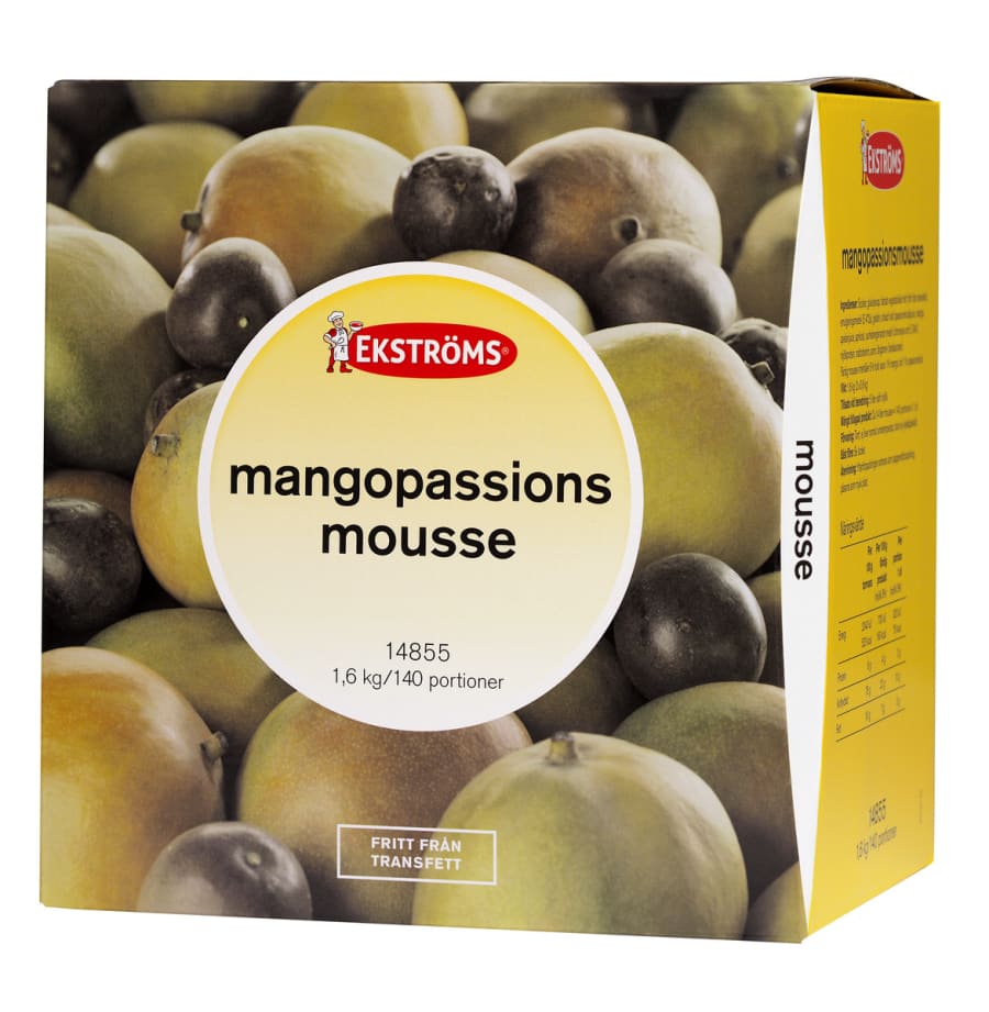 Ekströms Mangó-passionmús 1,6 kg/14 l.