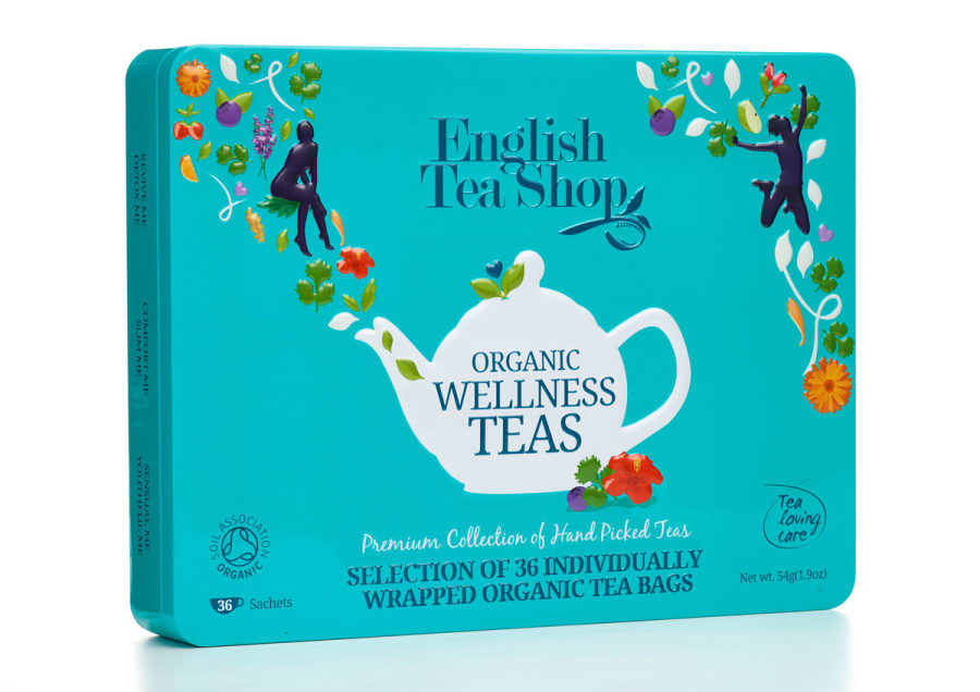 English Tea Shop Wellness Blue Tin