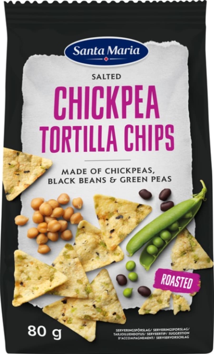 Chickpea Tortilla Chips 80g