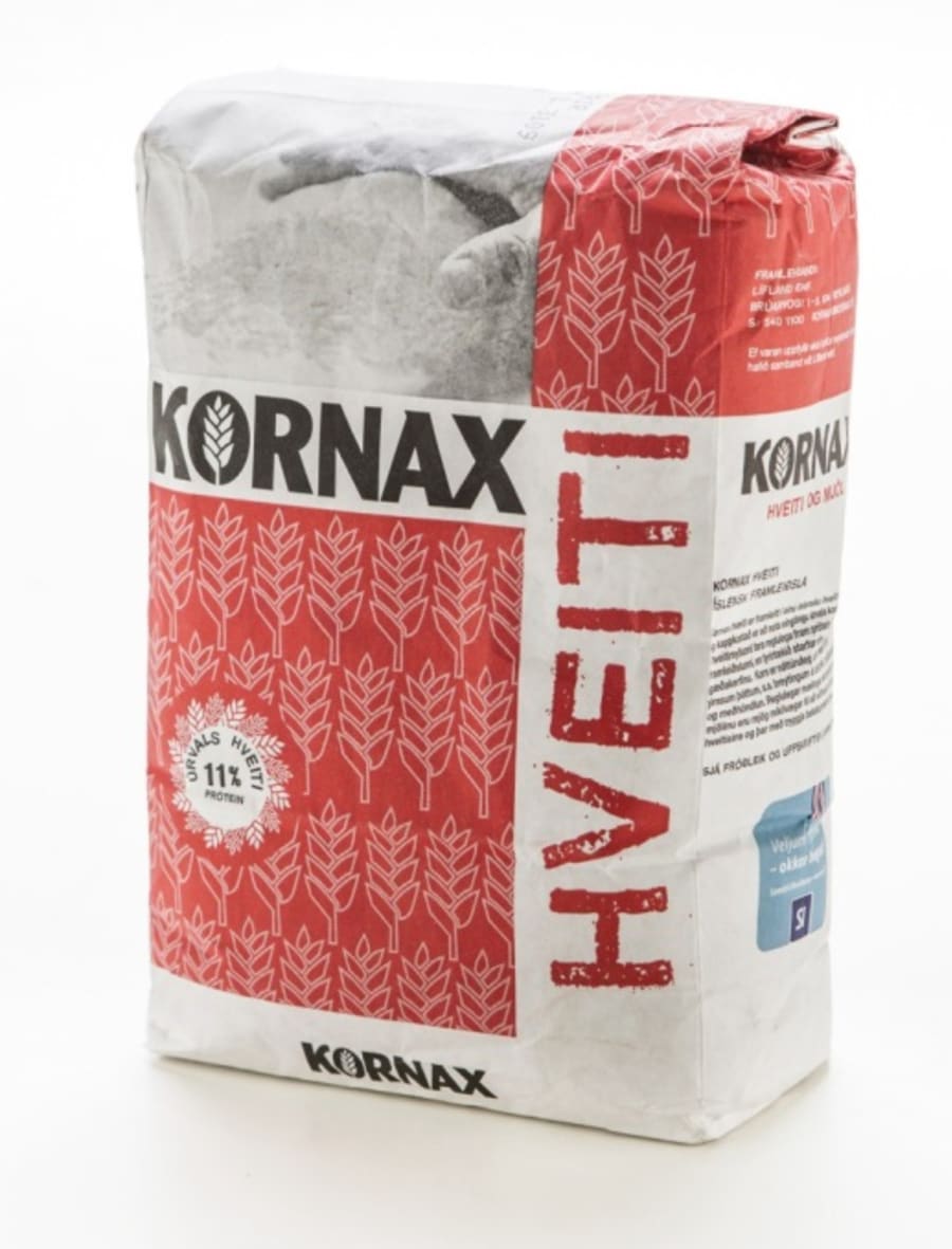 Kornax hveiti rautt 2kg