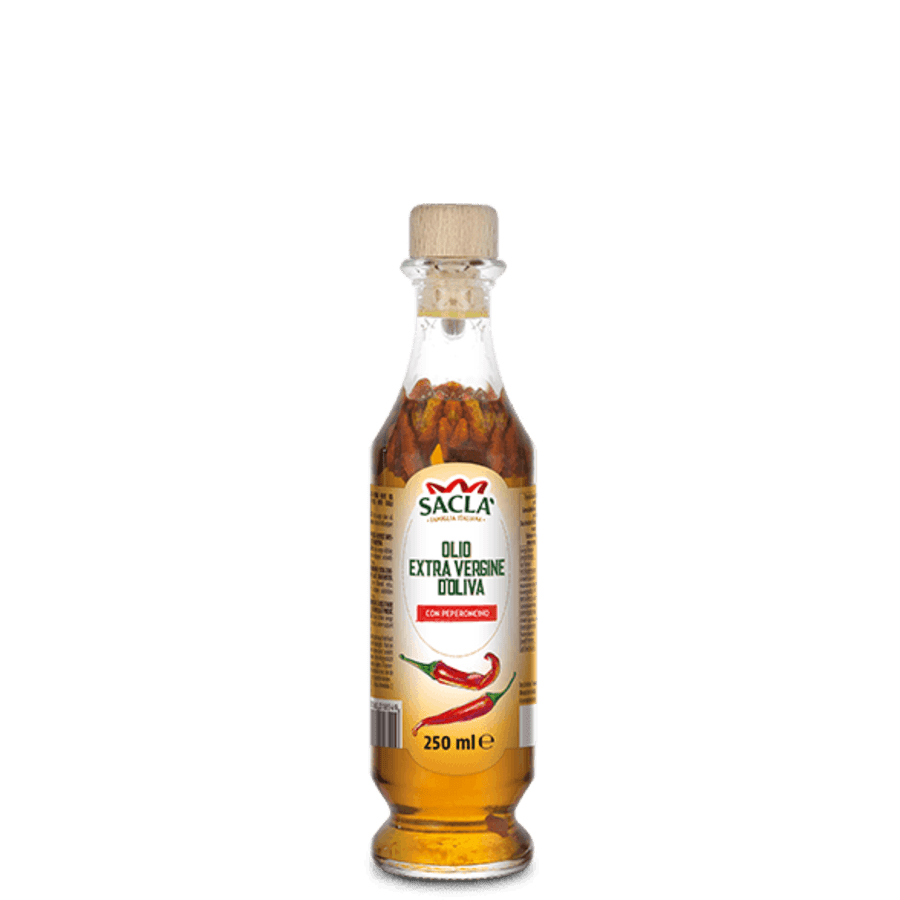 Sacla ólífuolía með chili 250ml