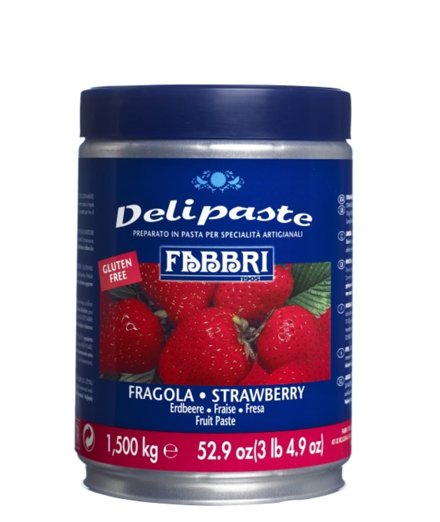 Fabbri bragðefni jarðarberja 1,5kg