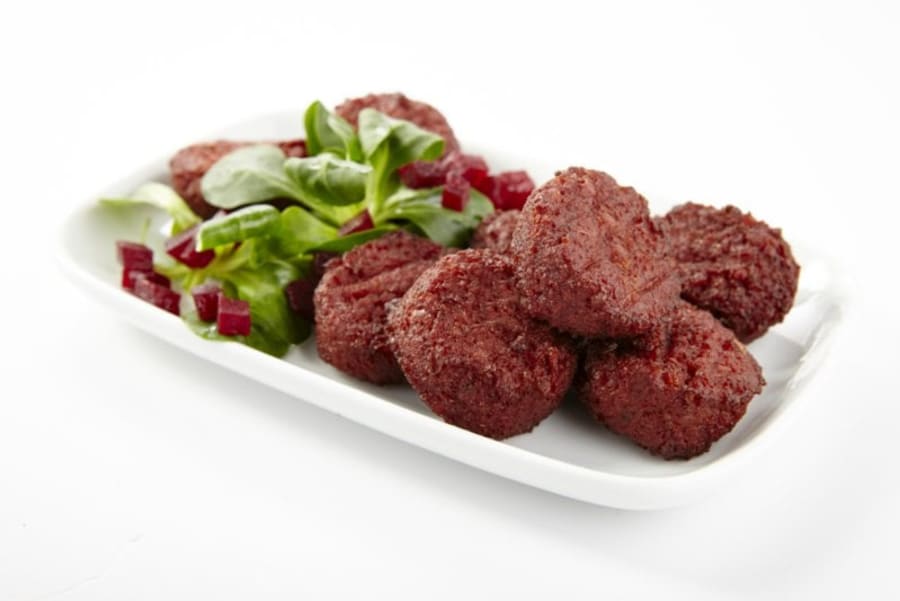 Falafel m/rauðbeðum 80stk 900g