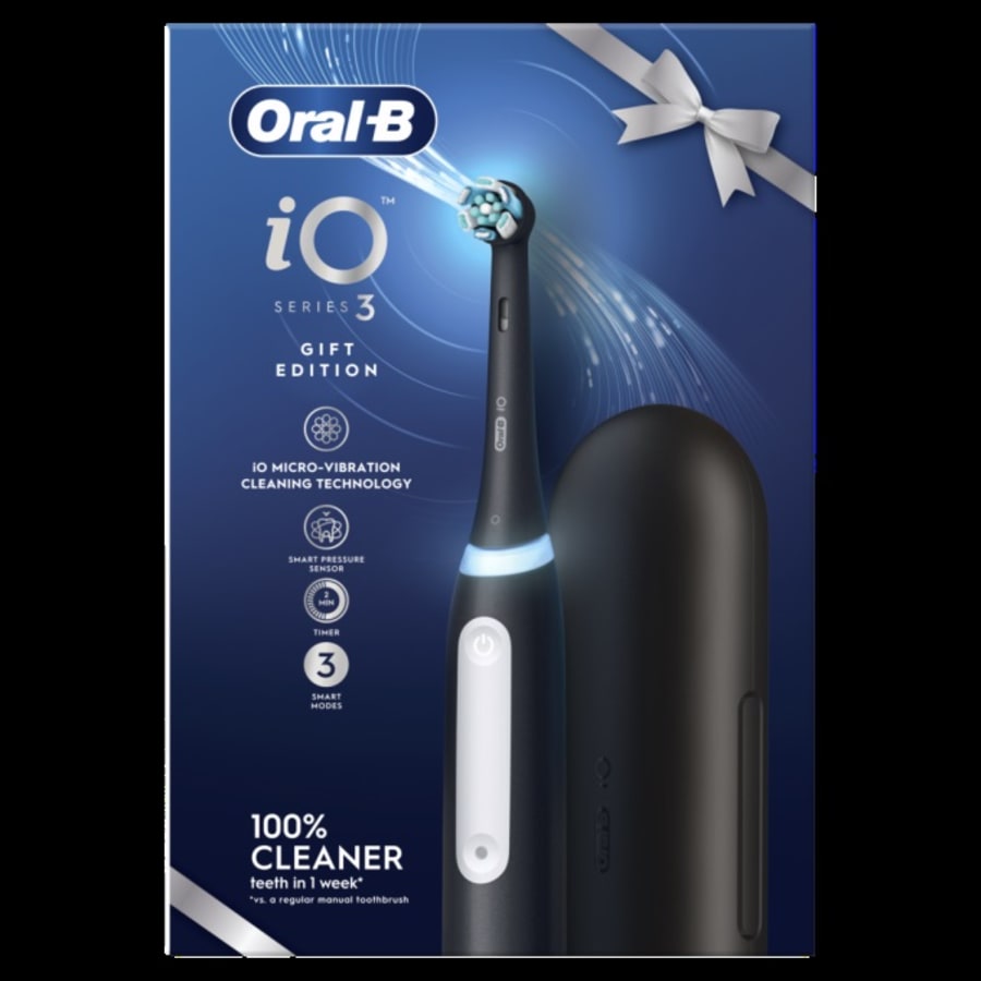 Oral-B Brush iO3 Matt Black + Travel Case