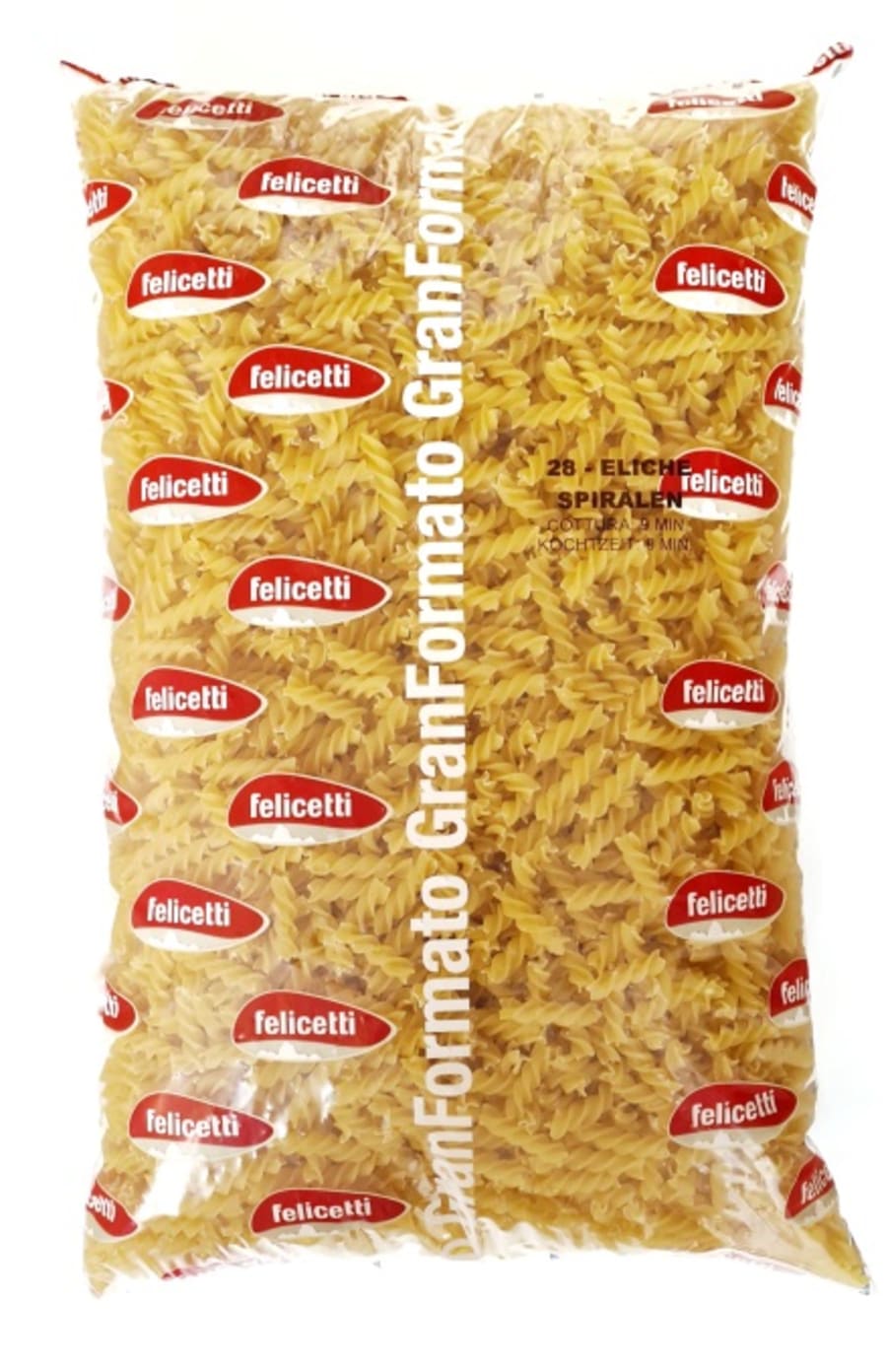 Felicetti pastaskrúfur (Fusilli) 5kg