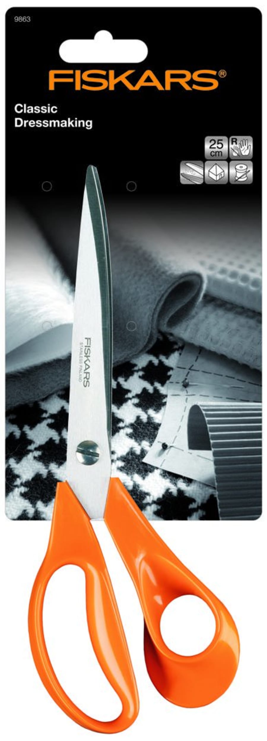 Fiskars CLASSIC skæri almenn/sníða 25cm