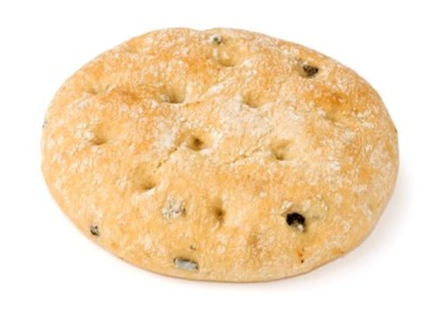 Flaguette samlokubrauð Toscane m/tómötum stór 28x100g