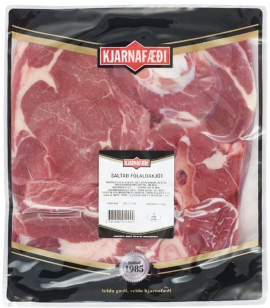 Folaldakjöt saltað m/beini kg