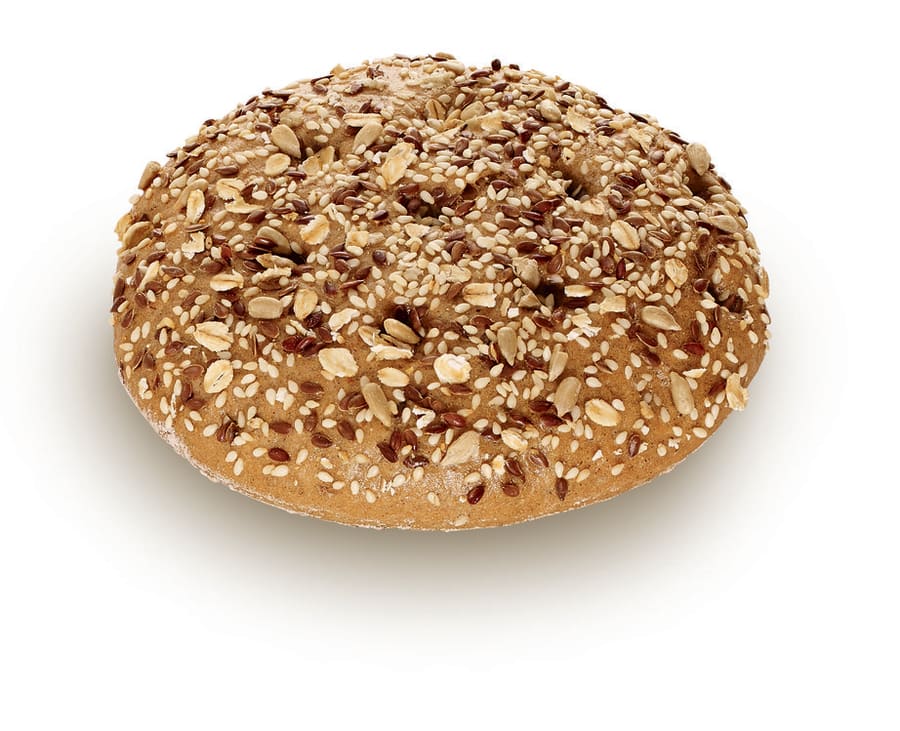 Fossette samlokubrauð Multigrain stór 28x100g