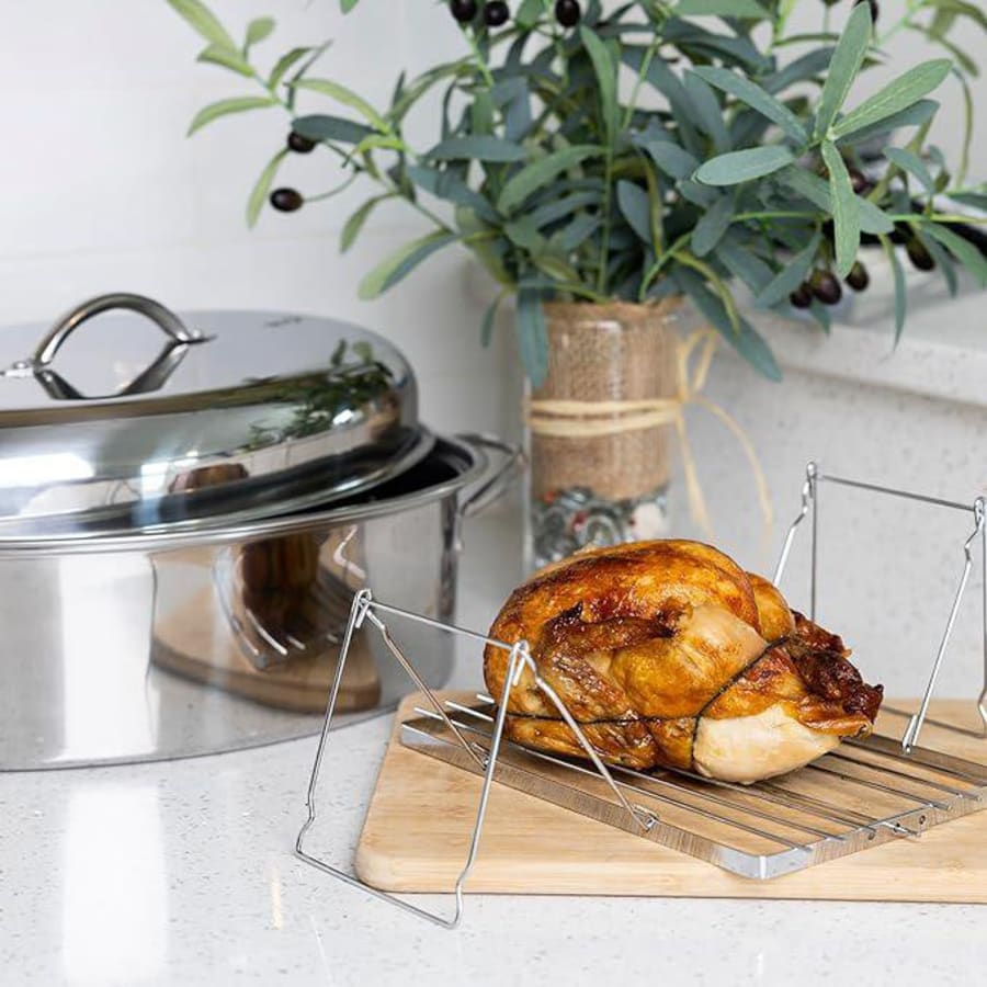 Fox Run Steikar og kalkúna lyftugrind