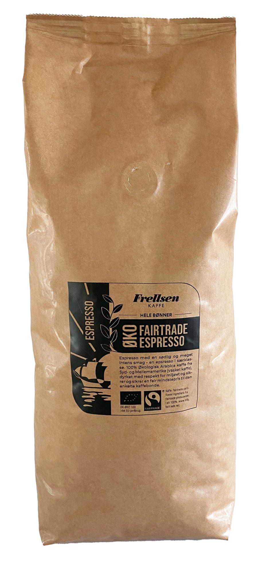 Frellsen Fairtrade Lífrænar Espresso Baunir