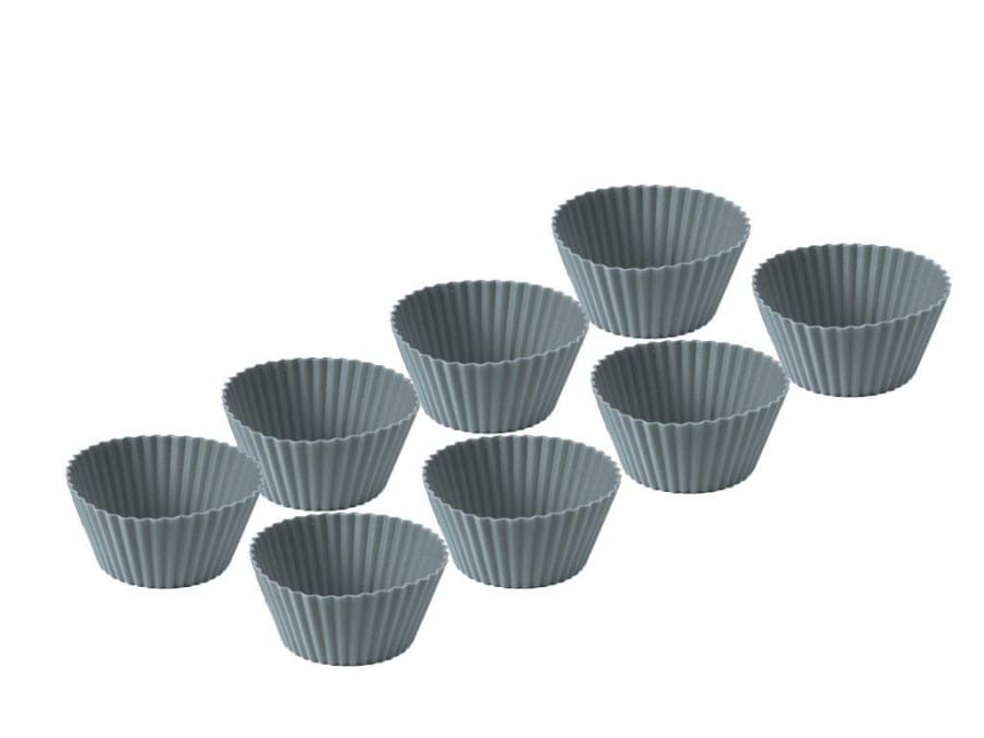 Funktion Muffinsform 8stk silicon grey