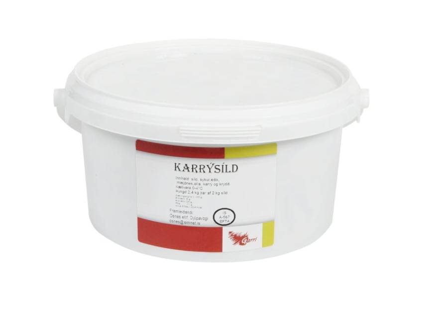 Garri karrýsíld 2,25kg 2,5ltr