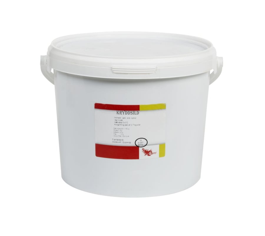Garri kryddsíld bitar 2,9kg 5,5ltr