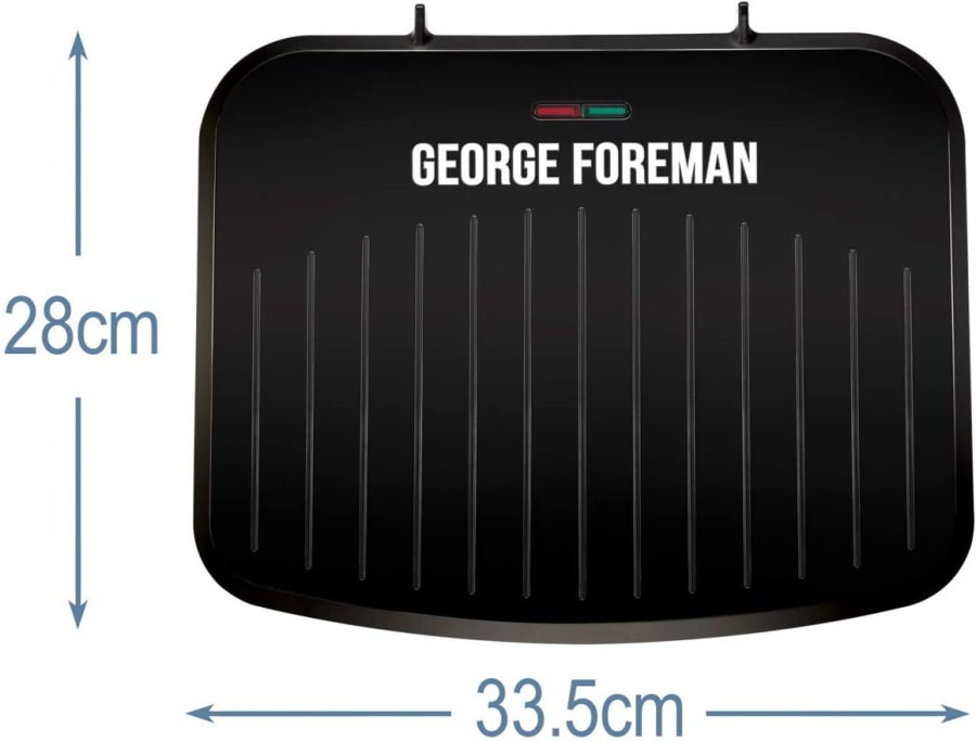 George Foreman Heilsugrill 1630W svart