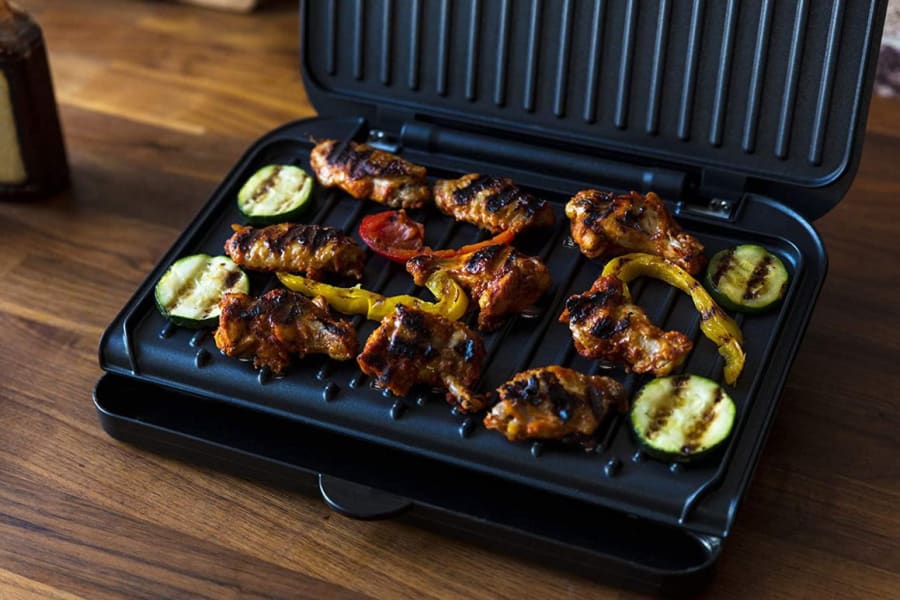 George Foreman Heilsugrill 1630W svart